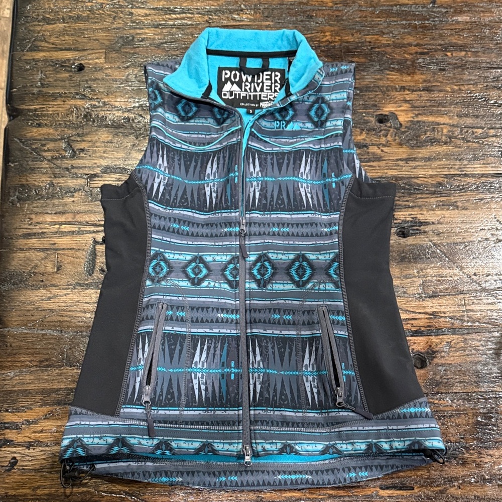 Power River Outfitters boy Panhandle Patterned Vest